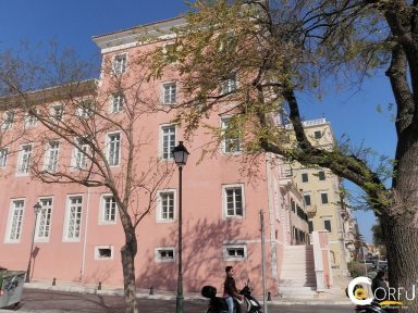 Korfu Arts - Culture Historical Buildings - Monuments Ionische Akademie