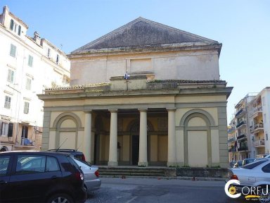 Corfu Arts - Culture Historical Buildings - Monuments Ionian Parliament